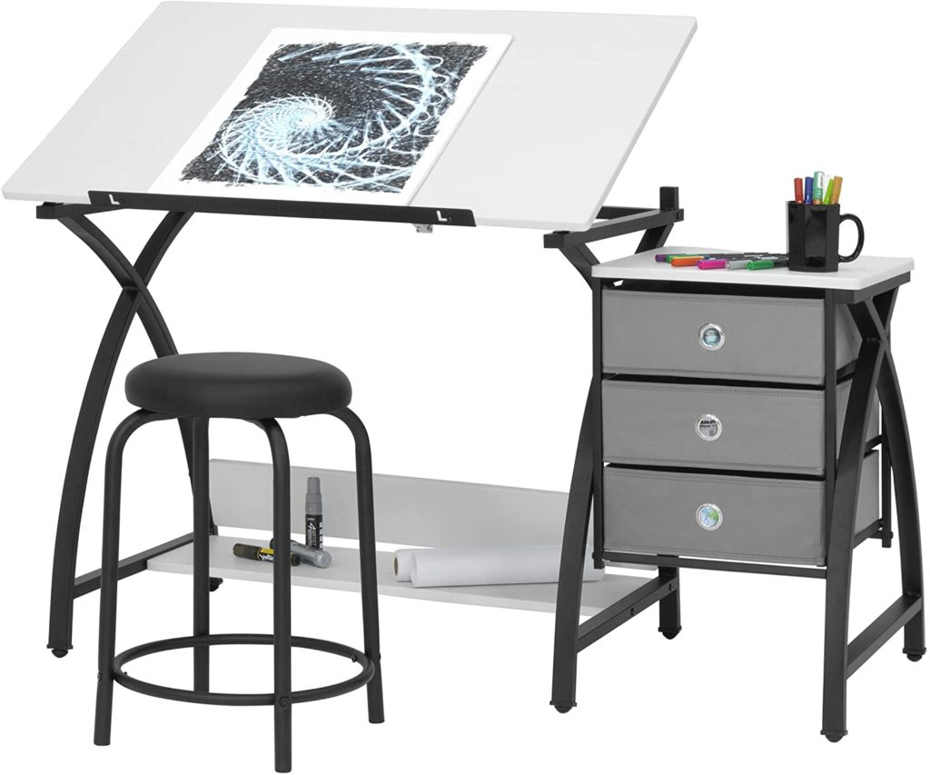 Comet Craft Table adjustable desk art artists