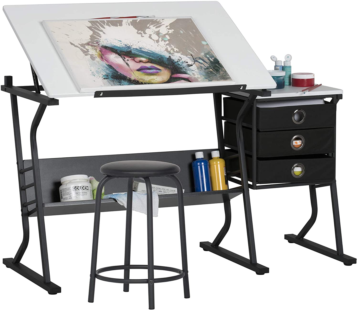 eclipse craft adjustable desk artists